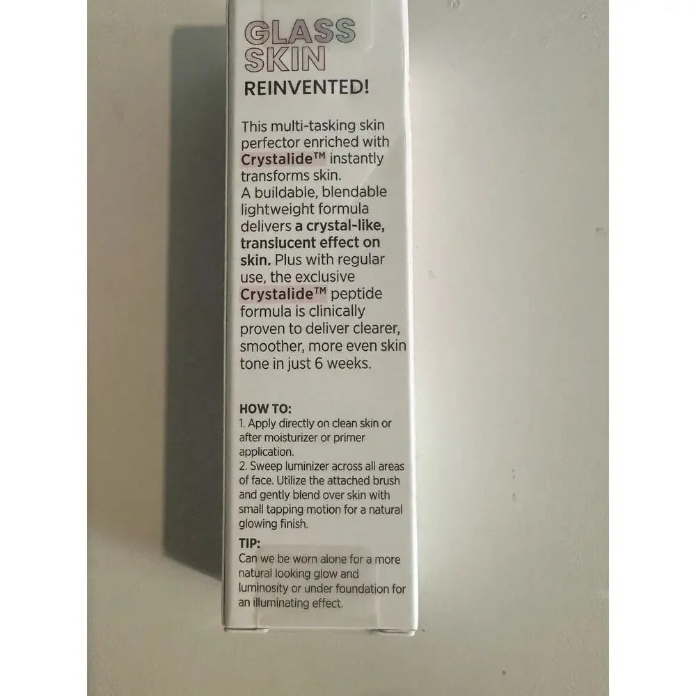 JOAH Crystal Glow Tinted Luminizer Stick Nude Beige JCG205 New In Box